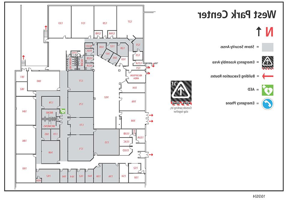 Room locations for WPK